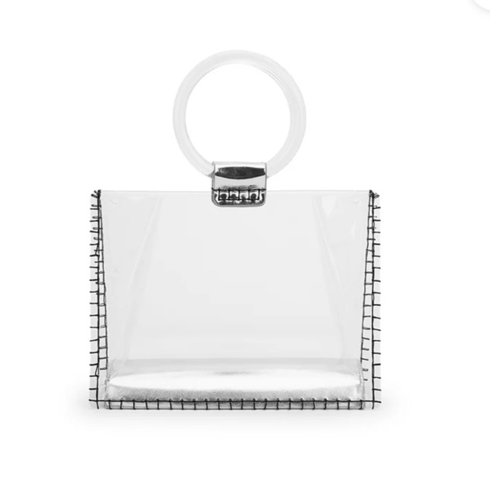 vintage havana mini molly stadium bag in white cheetah - Picture 5 of 6